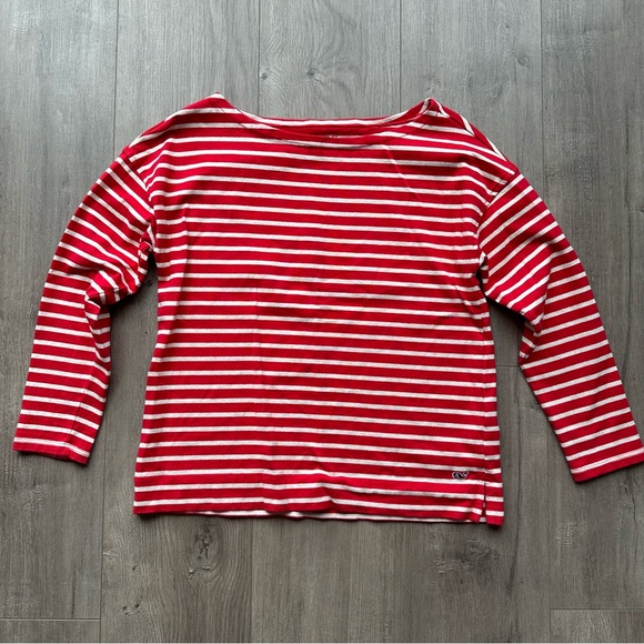 Vineyard Vines Tops - Vineyard Vines Boatneck 3/4 sleeve top - size small